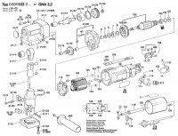 Bosch 0 601 533 042 GNA 3,2 Universal Nibbler 240 V / GB Spare Parts GNA3,2